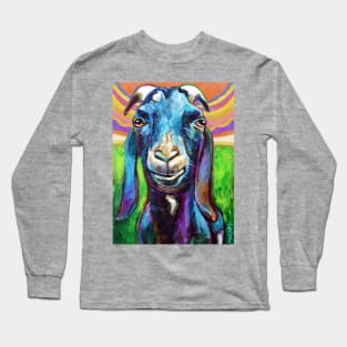 Lucian the Black FARM GOAT by Robert Phelps Long Sleeve T-Shirt